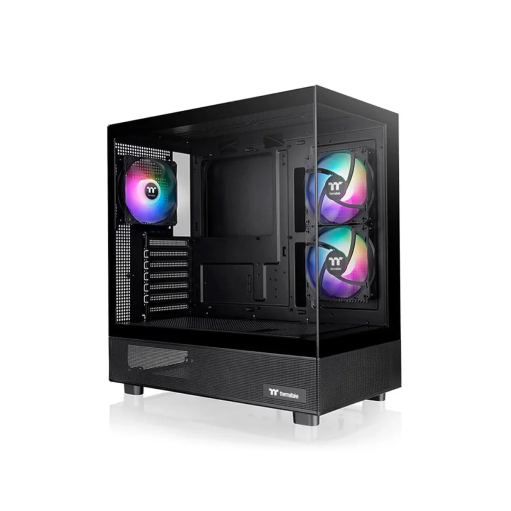 Gabinete thermaltake tt view 270 Plus tg argb mid tower e-ATX preto