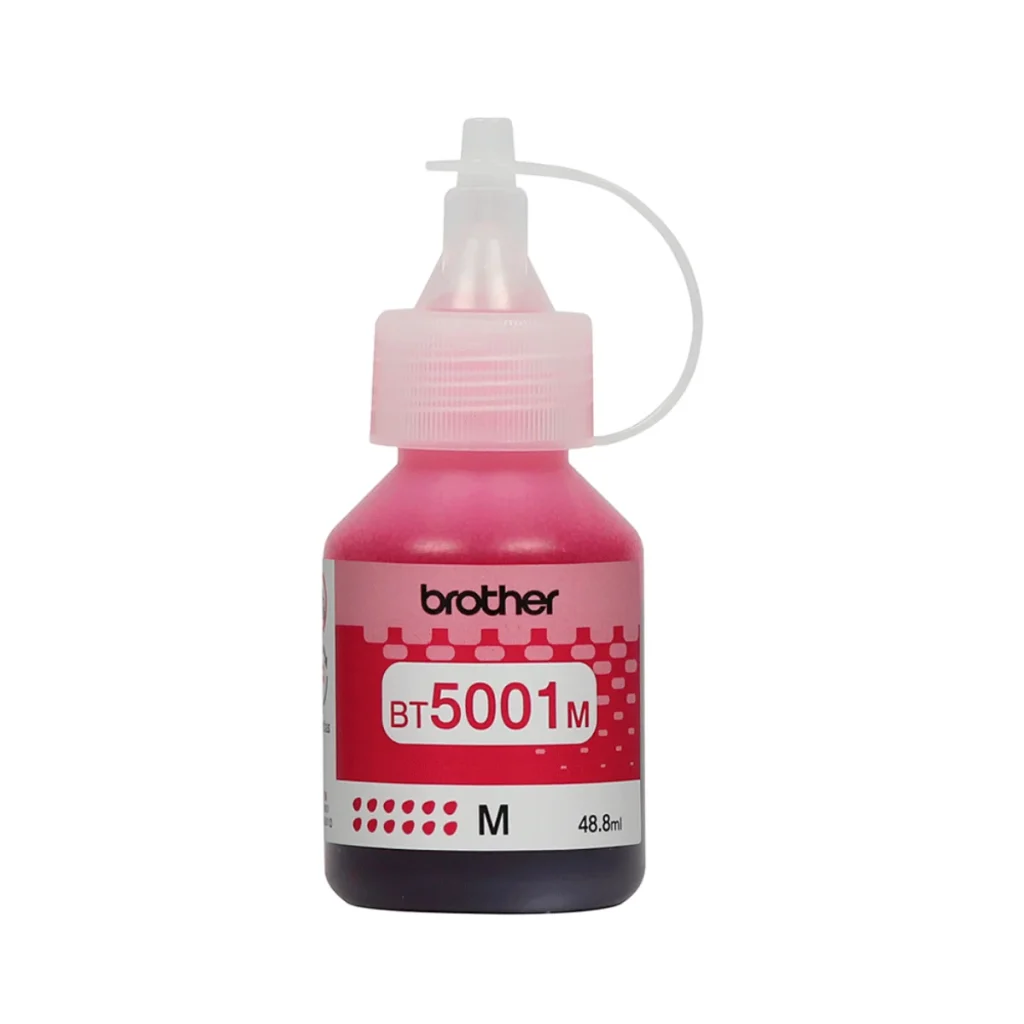 Garrafa de tinta Brother BT5001M magenta 5.000 páginas original