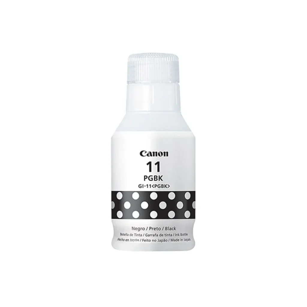 Garrafa de tinta Canon GI-11PGBK preto 135 ml original