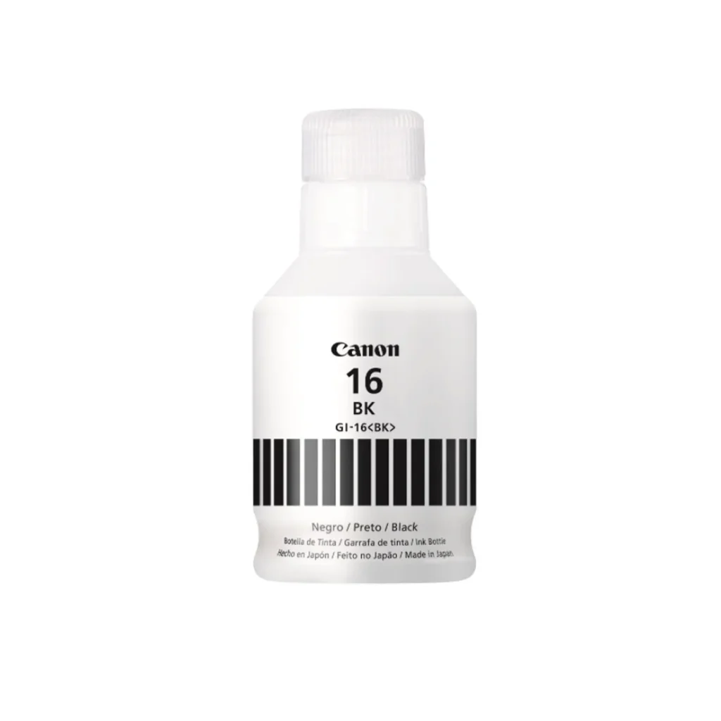 Garrafa de tinta Canon GI-16PGBK preto 167 ml original