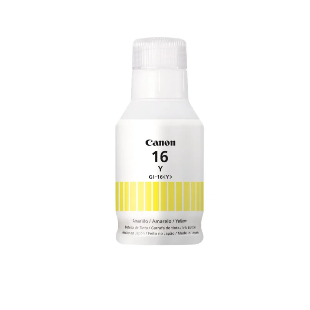 Garrafa de tinta Canon GI-16Y amarelo 132 ml original