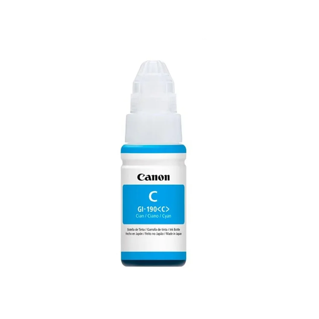 Garrafa de tinta Canon GI-190C ciano 70 ml original