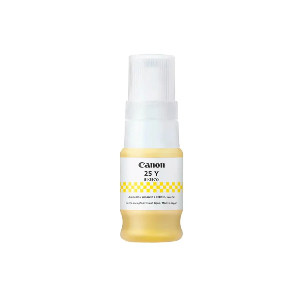 Garrafa de tinta Canon GI-25Y amarelo 37 ml original
