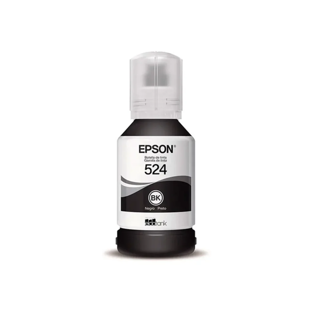 Garrafa de tinta Epson T524120 preto 127 ml original