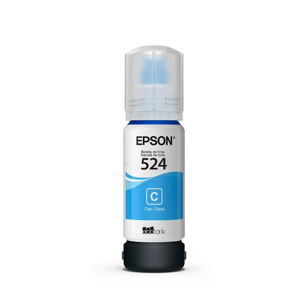 Garrafa de tinta Epson T524220 ciano 70 ml original