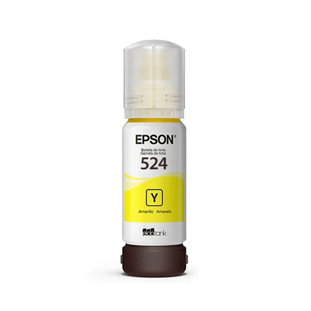 Garrafa de tinta Epson T524420 amarelo 70 ml original