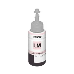 Garrafa de Tinta Epson T673620 Magenta Claro Original — H&H Suprimentos Corporativos