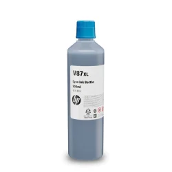 Garrafa de Tinta HP V87XL 7FN95A Ciano 500 ml Original — H&H Suprimentos Corporativos