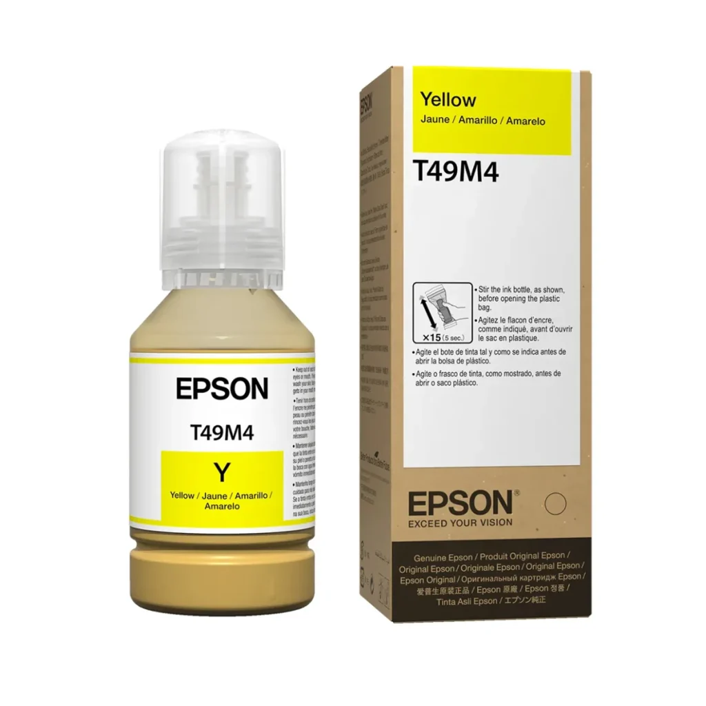 Garrafa de tinta sublimática Epson T49M420 amarelo 140 ml original