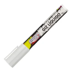 Giz Líquido BRW Branco 6 mm 4 g GZ0617 — H&H Suprimentos Corporativos