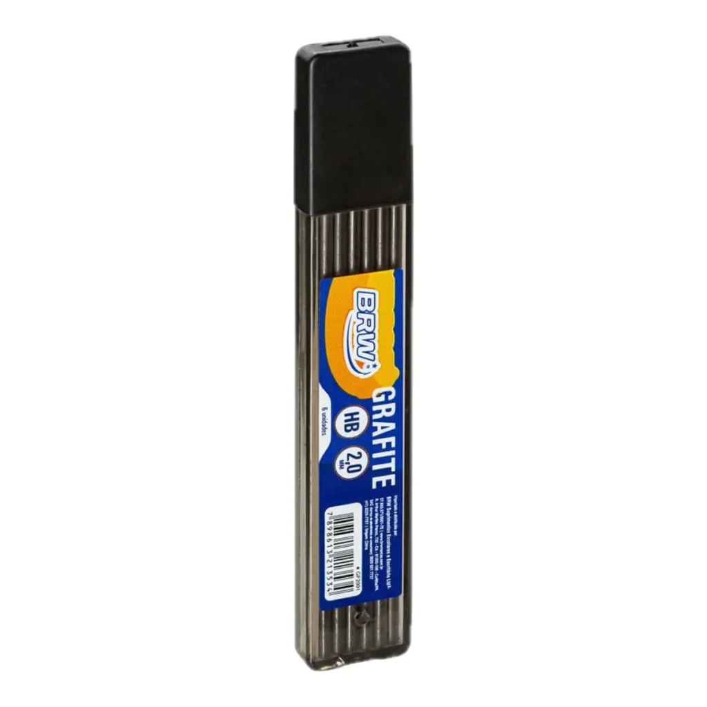 Grafite HB 2.0 mm BRW com 6 unidades