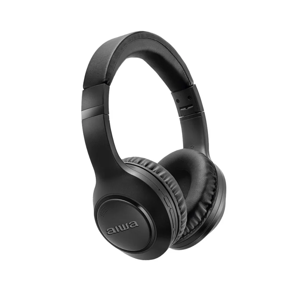 Headphone aiwa AWS-HP-04 Bluetooth 5.4 com anc e modo ambiente
