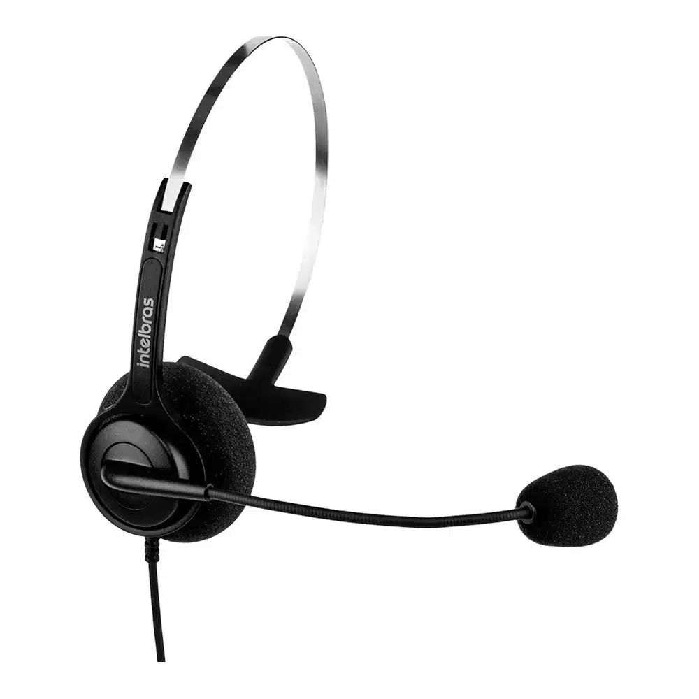 Headset Intelbras CHS 40 RJ9 mono preto