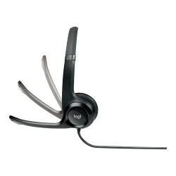 Headset Logitech H390 USB Preto — H&H Suprimentos Corporativos