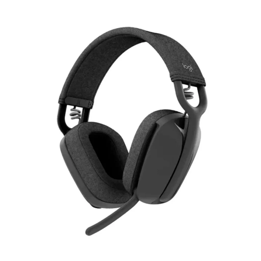 Headset sem fio Logitech zone vibe 100 Bluetooth grafite