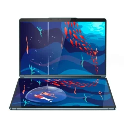 Notebook Lenovo Yoga Book 9i Core Ultra 7 255H 16GB SSD 512GB Tela Dupla OLED 14" 83KJ001TBR