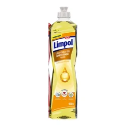 Detergente Lava-Louças Limpol Gel Concentrado Neutro 400 g