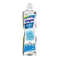 Detergente Lava-Louças Limpol Gel Concentrado Cristal 400 g