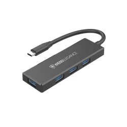 Hub Kross USB-C com 4 Portas USB 3.0 KE-UC4163 — H&H Suprimentos Corporativos