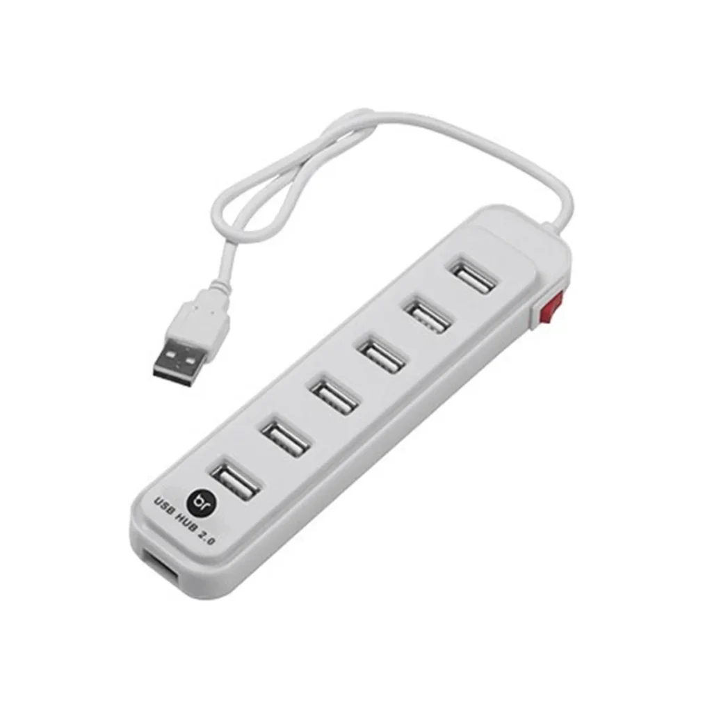 Hub USB 2.0 Bright 0191 com 7 portas