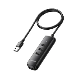 Hub USB 3.0 UGREEN CM416 com 4 Portas 5 Gbps Cabo de 1 m — H&H Suprimentos Corporativos