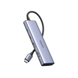 Hub USB-C UGREEN CM473 com 2 USB-C e 2 USB-A 5 Gbps — H&H Suprimentos Corporativos