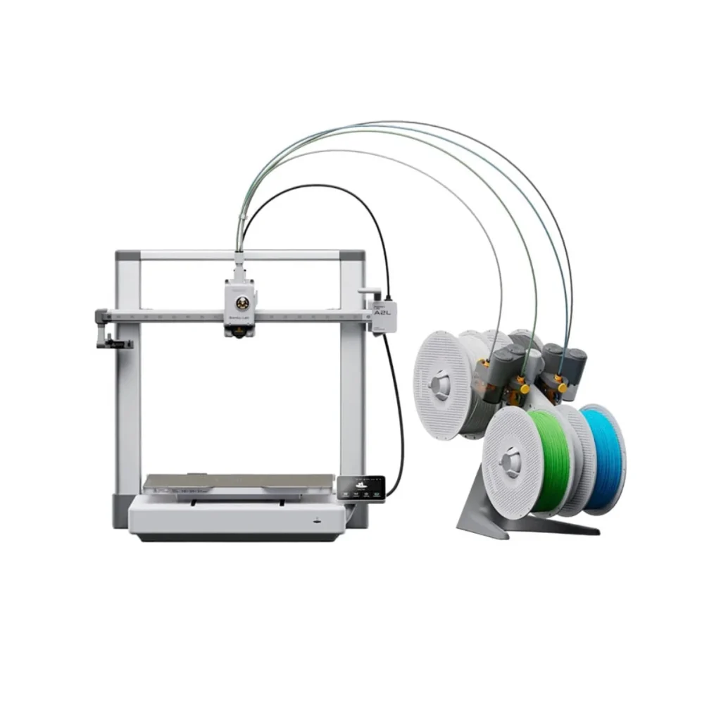Impressora 3D Bambu Lab A2L Combo com AMS Lite Mesa PEI Flexível Wi-Fi 127V