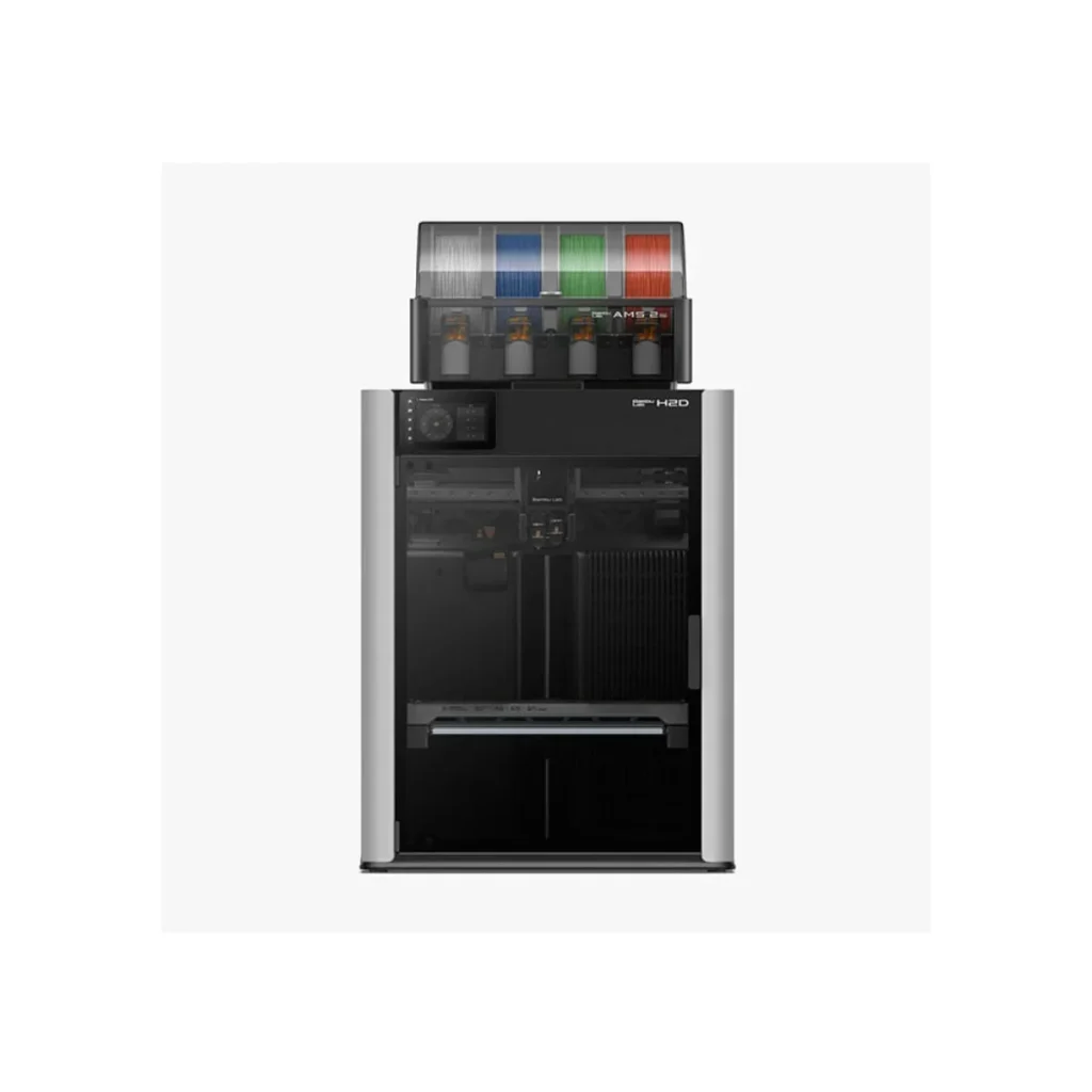 Impressora 3D bambu lab H2D Combo duplo bico com laser e corte digital