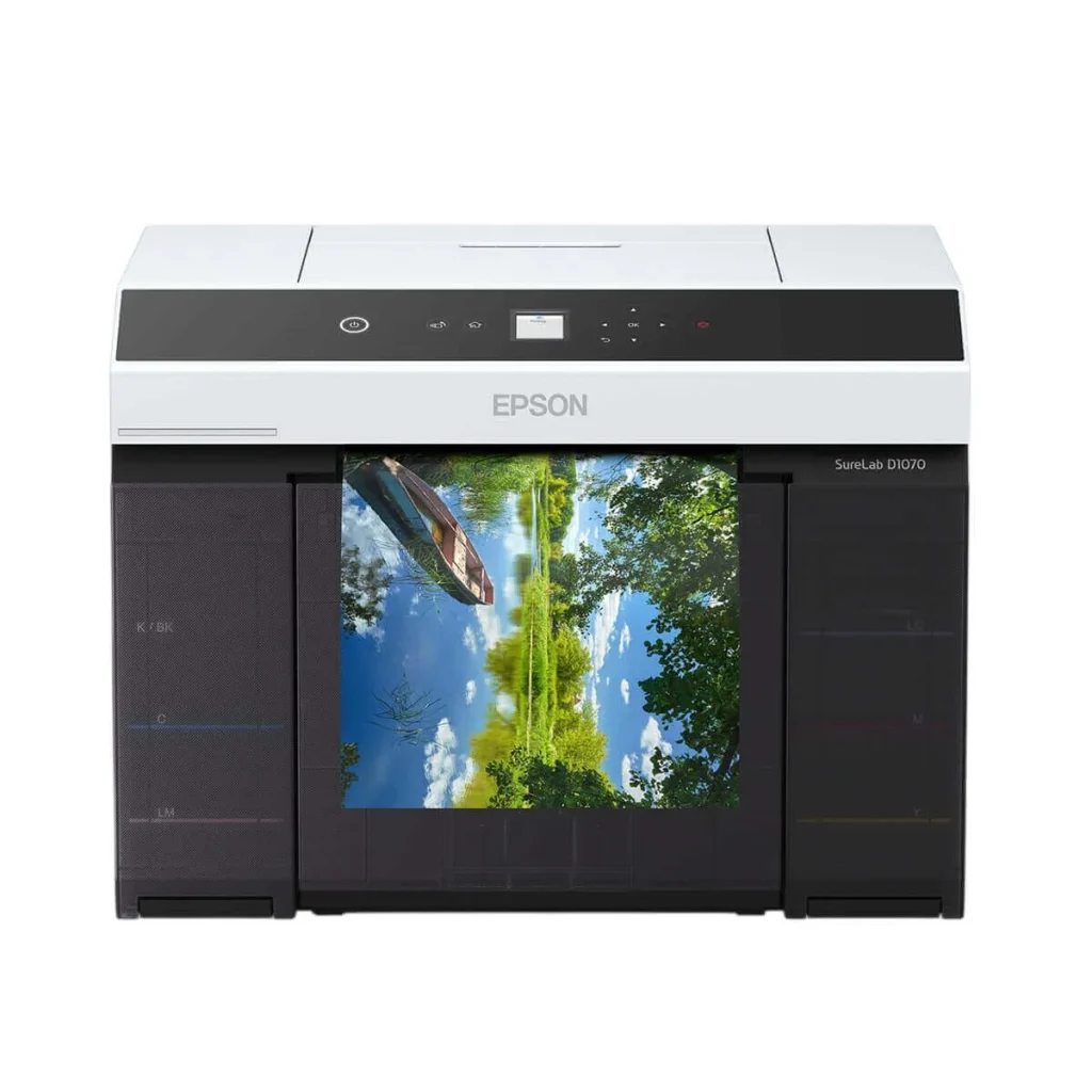 Impressora fotográfica Epson minilab surelab D1070 bolsa de tinta WI-FI