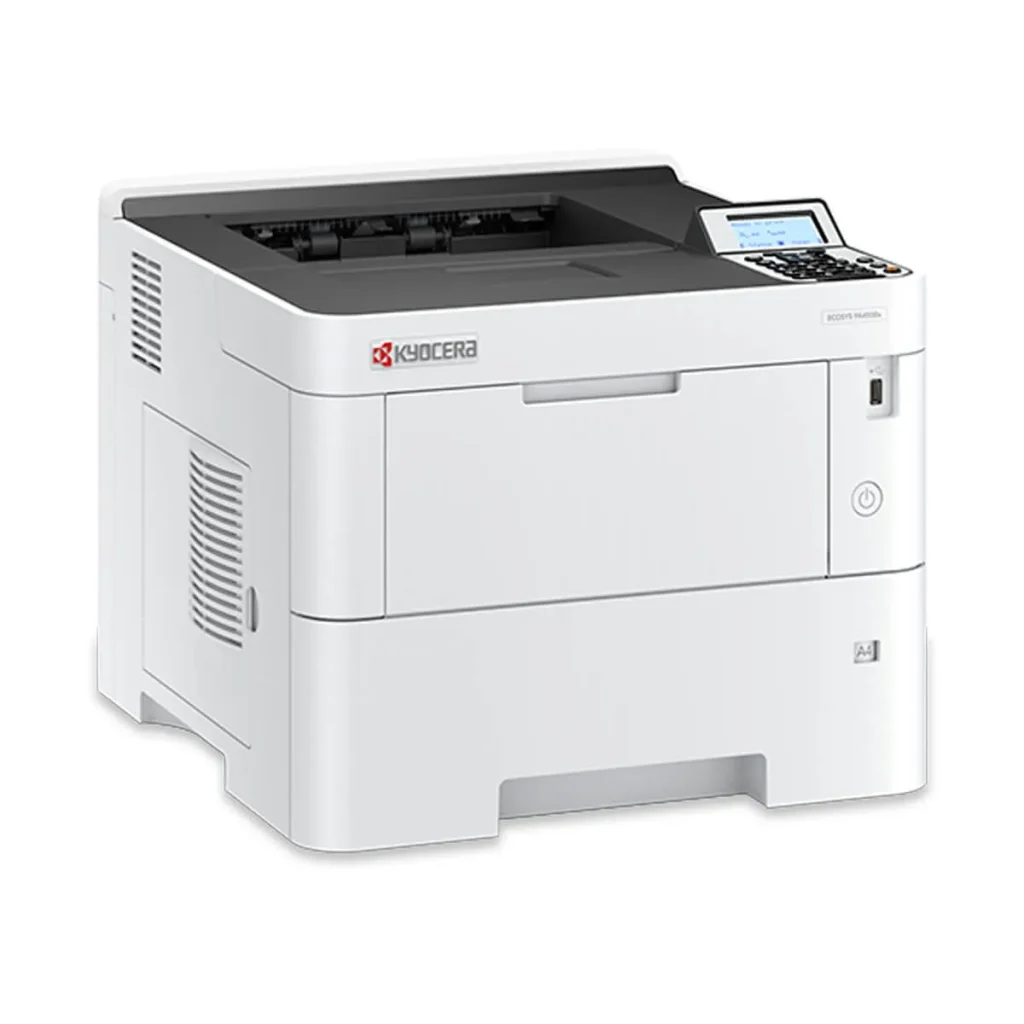 Impressora Kyocera ecosys PA4500x laser monocromática USB e gigabit