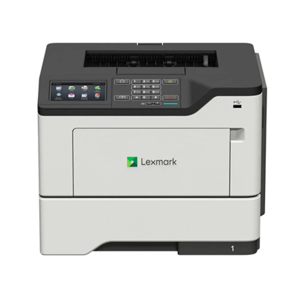 Impressora Lexmark MS622de laser monocromática duplex rede