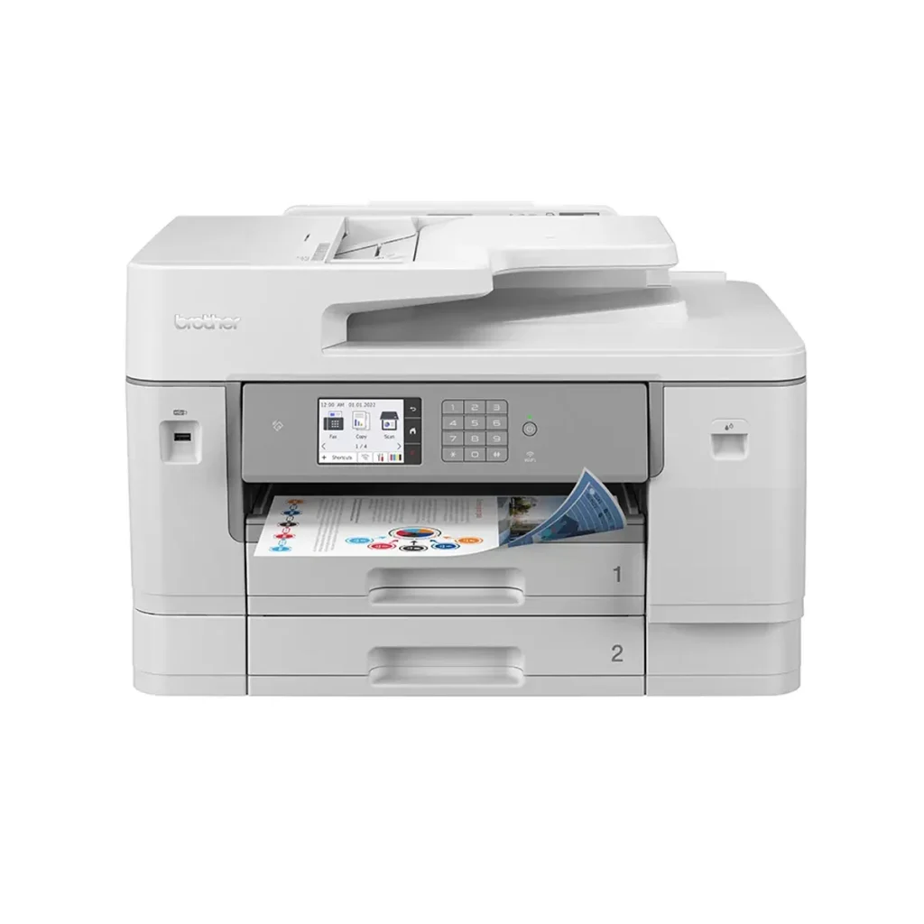 Impressora multifuncional Brother MFC-J6955DW jato de tinta A3 WI-FI duplex
