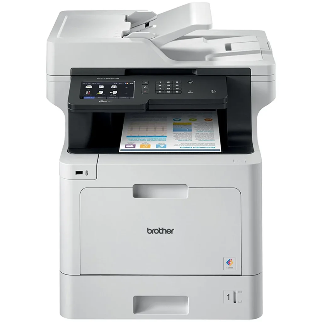 Impressora multifuncional Brother MFC-L8900CDW laser colorida WI-FI duplex co...
