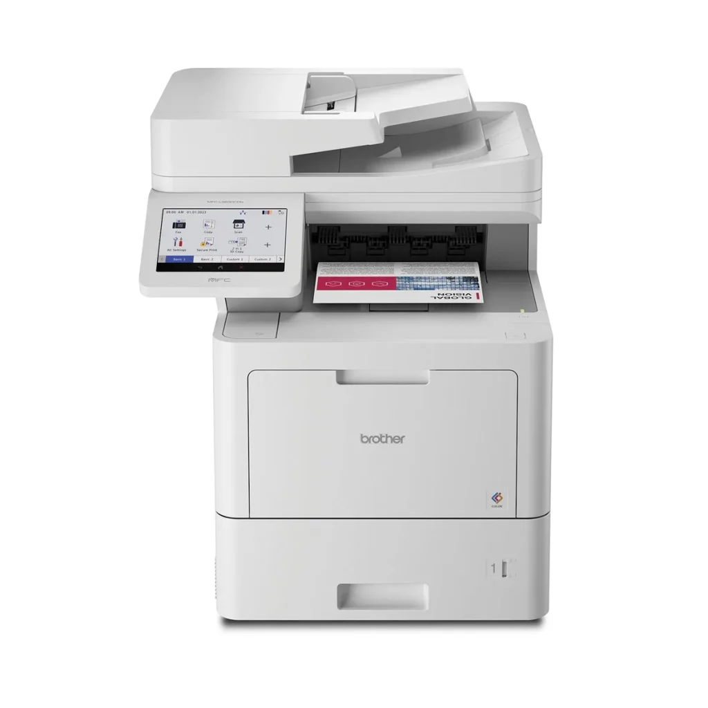 Impressora multifuncional Brother MFC-L9630CDN laser colorida duplex e ethernet