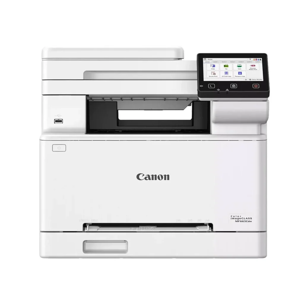 Impressora multifuncional Canon imageclass MF663CDW 6928C034AA laser colorida
