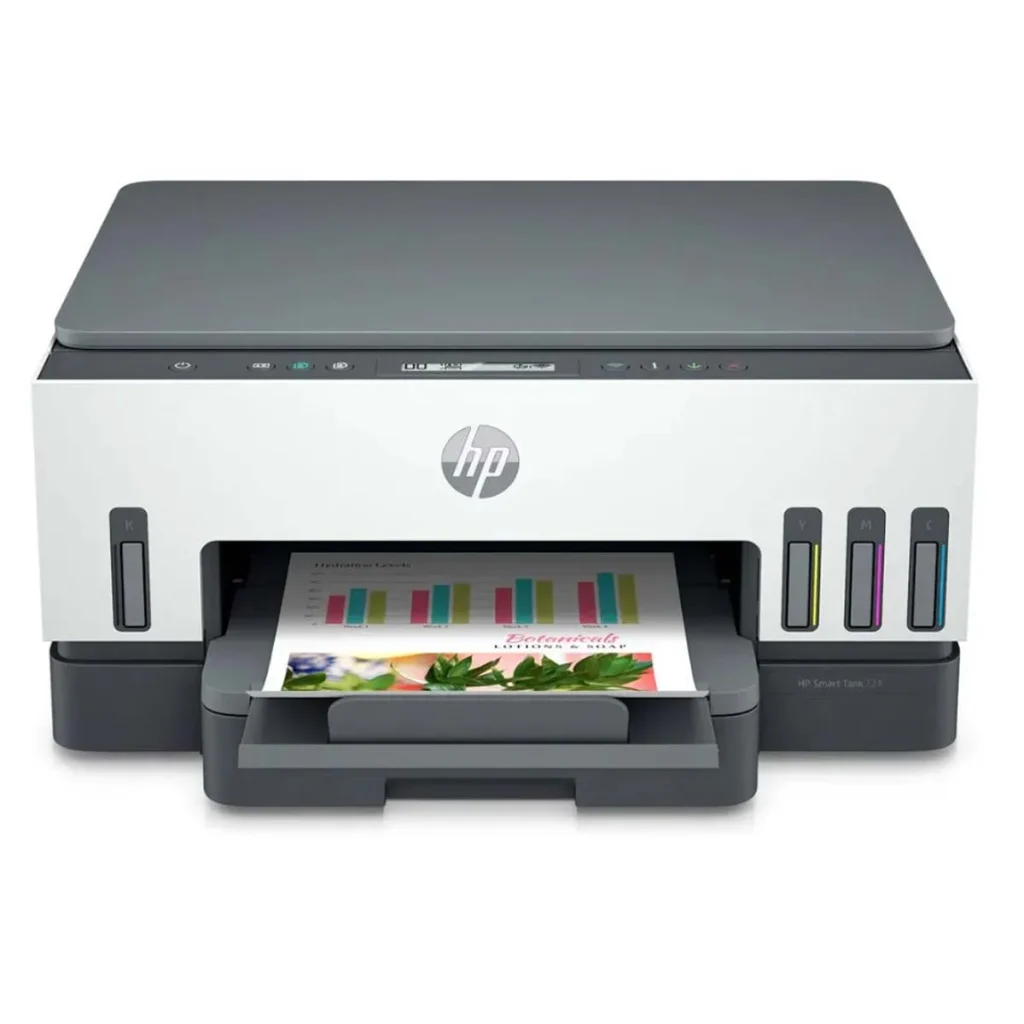 Impressora multifuncional HP Smart tank 724 2G9Q2A WI-FI