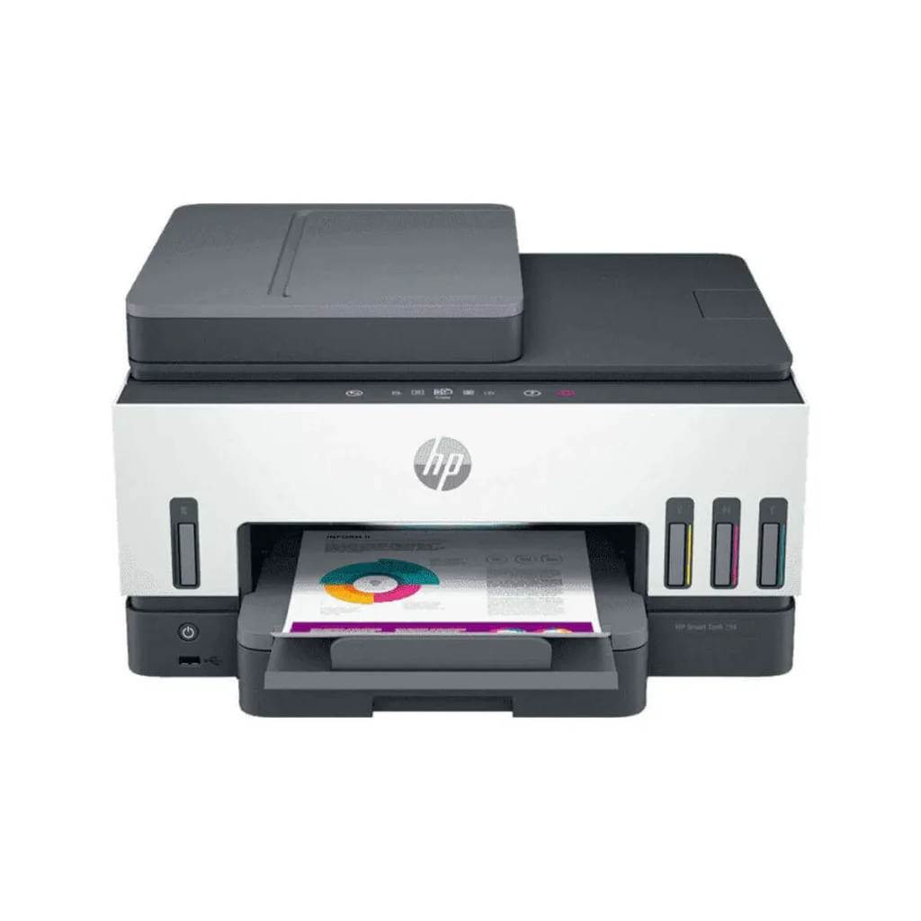 Impressora multifuncional HP Smart tank 794 2G9Q9A tanque de tinta WI-FI com fax