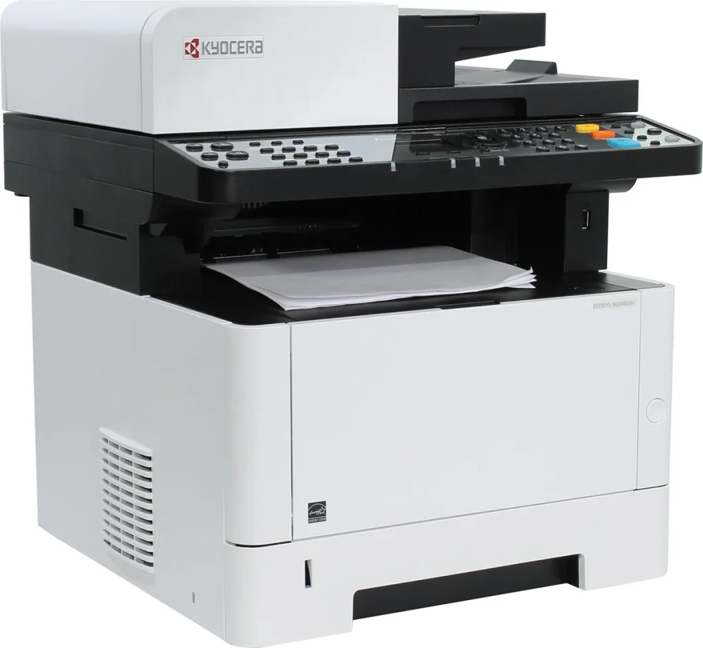 Impressora multifuncional Kyocera ecosys M2040dn laser monocromática