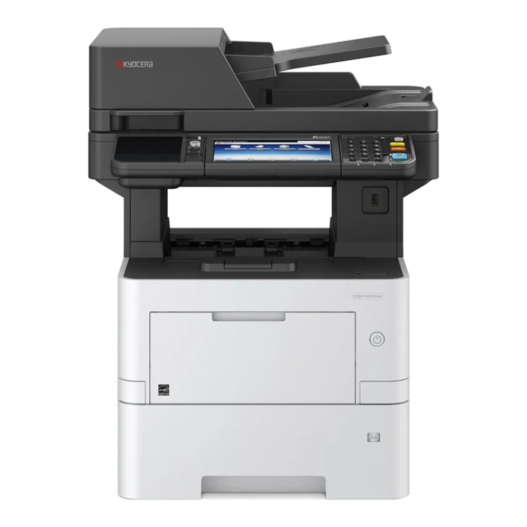 Impressora multifuncional Kyocera ecosys M3145idn laser monocromática duplex...