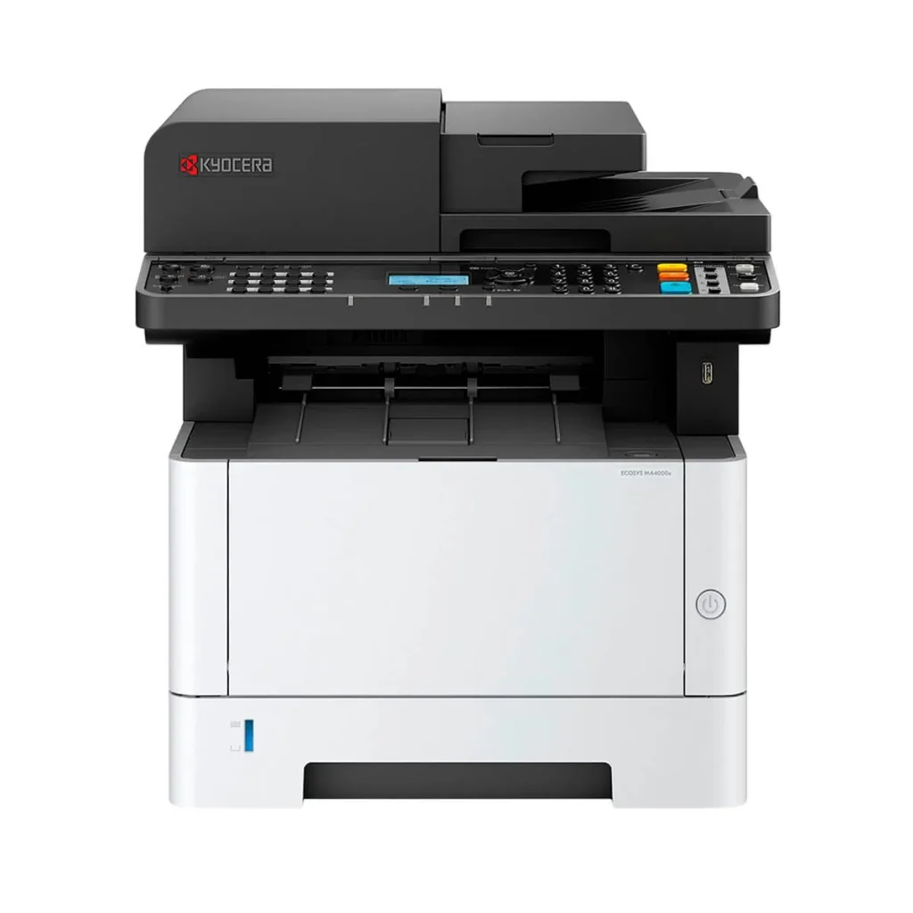 Impressora multifuncional Kyocera ecosys MA4000X laser monocromática