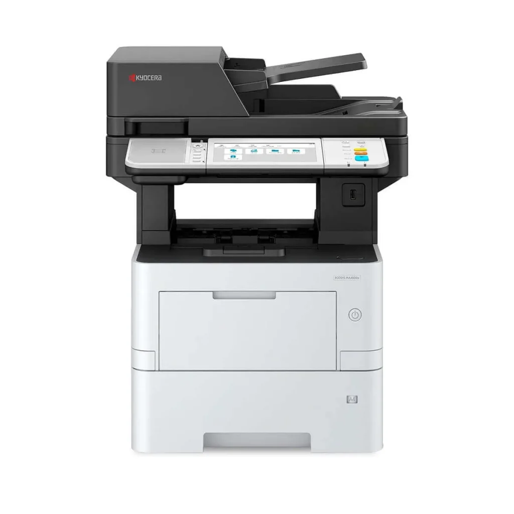 Impressora multifuncional Kyocera ecosys MA4500ix laser monocromática
