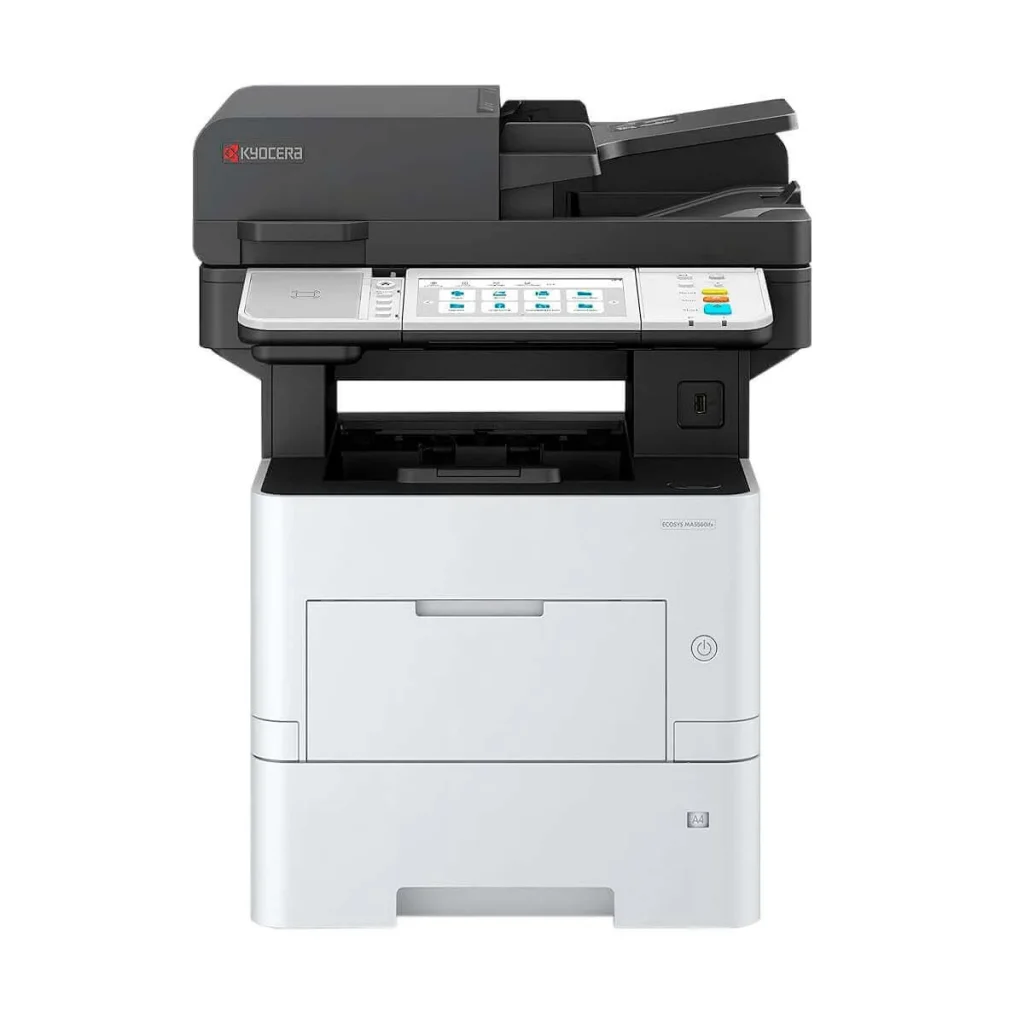 Impressora multifuncional Kyocera ecosys MA5500IFX laser monocromática