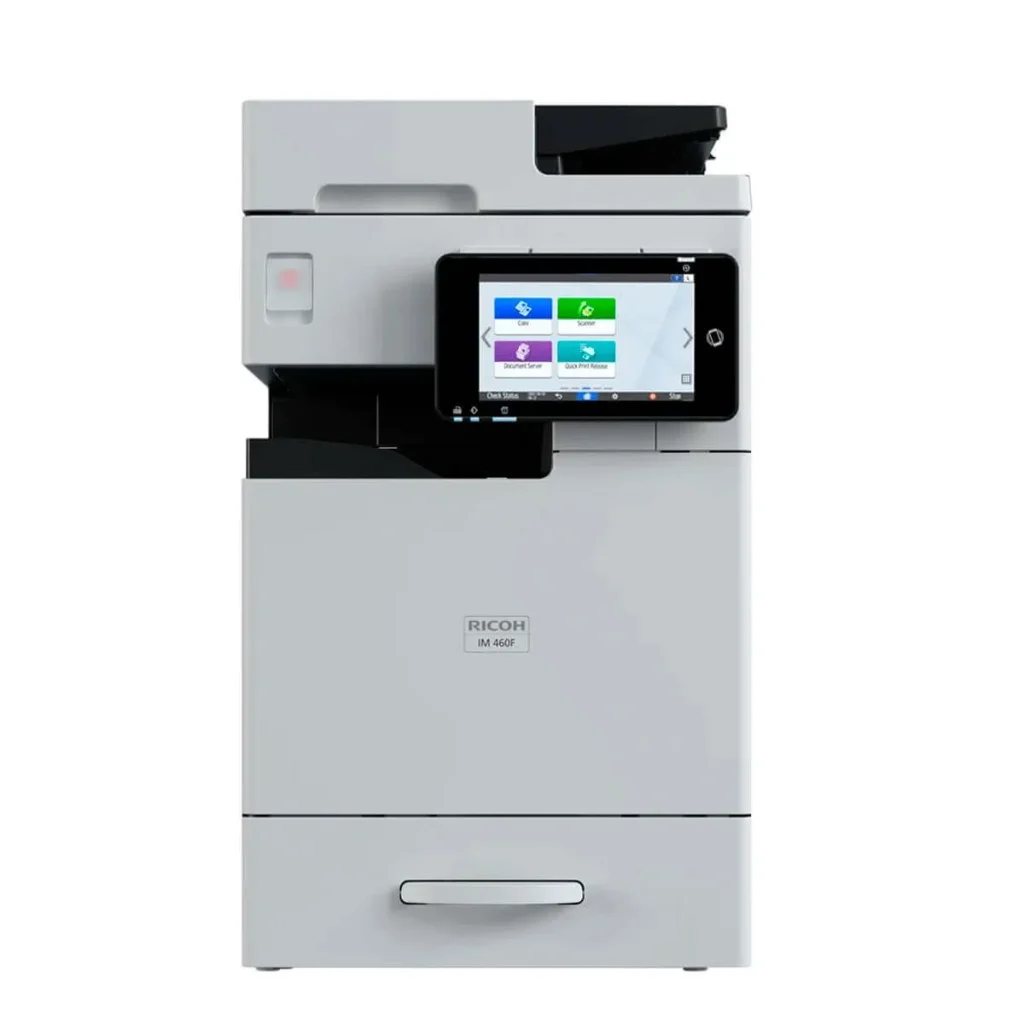 Impressora multifuncional Ricoh im 460F 423501 laser monocromática