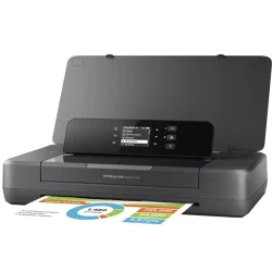 Impressora Portátil HP OfficeJet 200 CZ993A Jato de Tinta Colorida — H&H Suprimentos Corporativos