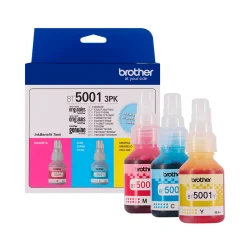 Kit 3 Garrafas de Tinta Brother BT50013PK Colorida Original — H&H Suprimentos Corporativos