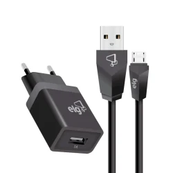 Kit Carregador de Parede ELG KT510WC com Cabo Micro USB — H&H Suprimentos Corporativos
