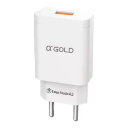Kit Carregador Turbo USB com Cabo iOS CA27-2 — H&H Suprimentos Corporativos