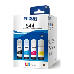 Kit Refil de Tinta Epson T544 com 4 Cores Originais — H&H Suprimentos Corporativos