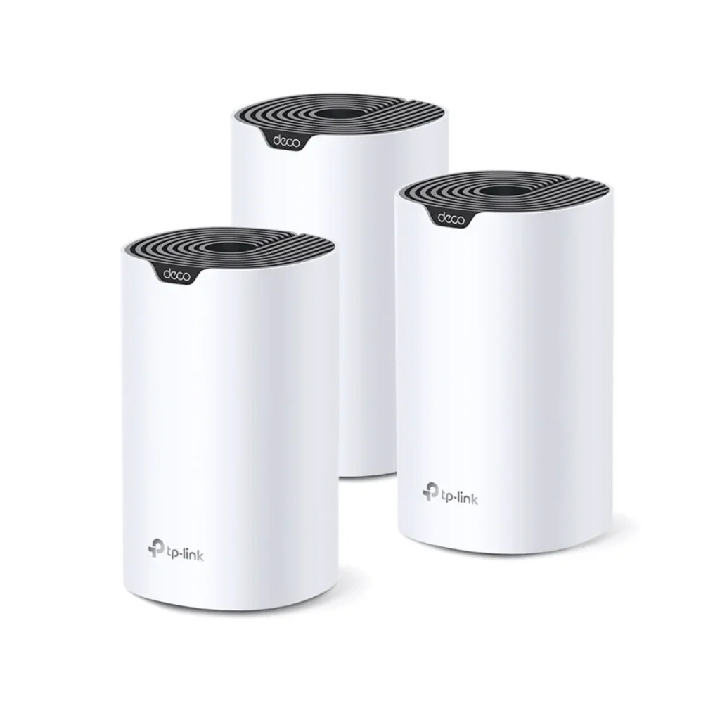 Kit roteador mesh tp-link deco S7 AC1900 WI-FI 5 com 3 unidades