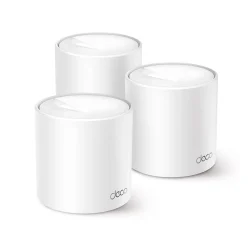 Kit Roteador Mesh TP-Link Deco X10 AX1500 Wi-Fi 6 com 3 Unidades — H&H Suprimentos Corporativos